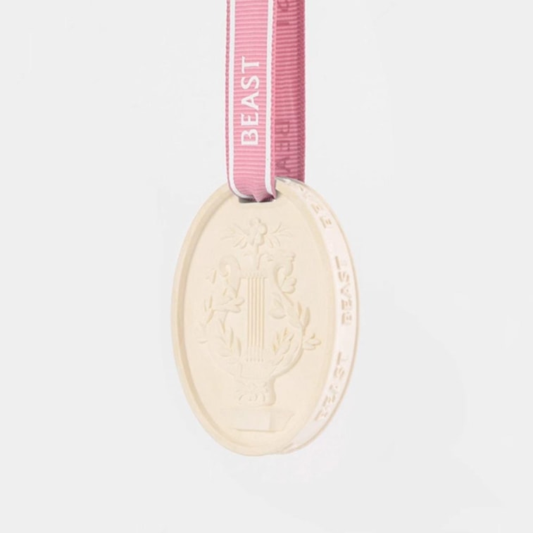 THE BEAST野獸派 女神花環石膏香掛 香氛車載香氛 月桂葉與桃金孃浮雕香掛組合 3