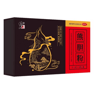修正熊胆粉 100mg*4瓶/盒  解酒养肝护肝口苦口臭降肝火明目咽喉肿痛【熬夜喝酒人士必备,买就送糯米纸】