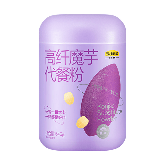 こんにゃく代替粉末 食事代替粉末 19.25 オンス