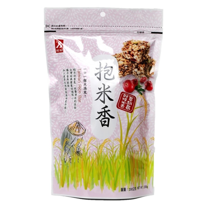 【台湾直送】台湾松吉 クランベリー粒米の香り 200g