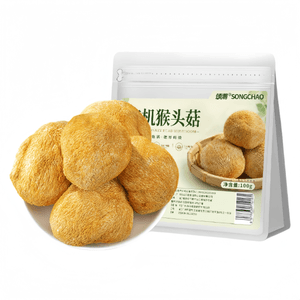 Organic Dried Lion's Mane Mushroom For Soup And Stew, Organic Certified, 100g*1 Bag