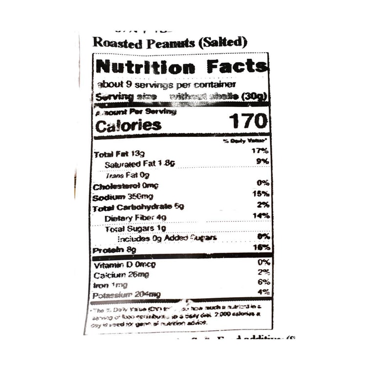 Roast Peanuts-Salted  , 9.10 oz 5
