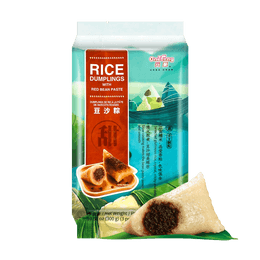 ONETANG Rice Dumplings with Red Bean Paste 3pc 10.58 oz