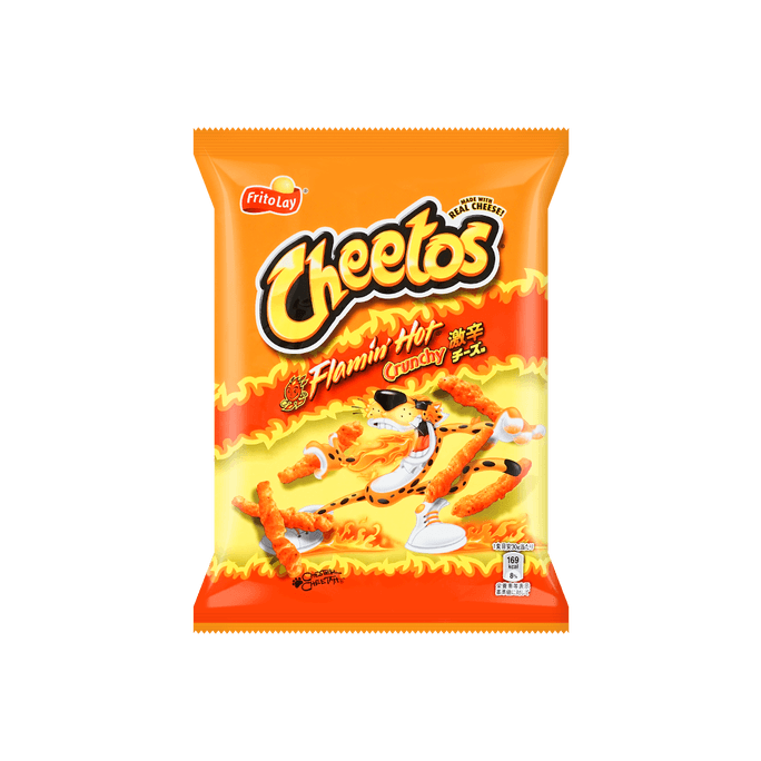 日本FRITOLAY CHEETOS奇多 粟米条 玉米脆 火辣芝士味 75g