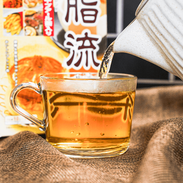 日本YAMAMOTO山本汉方制药脂流茶减肥茶10g*24包入不知不觉脂肪流