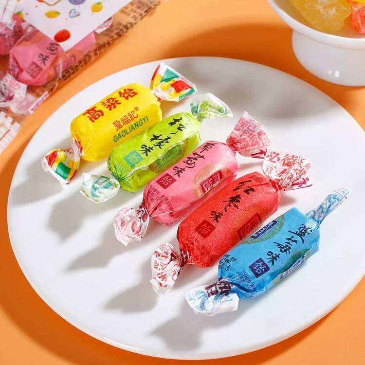 ShengFuJi 山東省盛福特産ミックスフレーバー高粱キャンディソフト