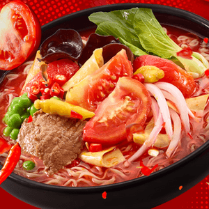 白象 大辣嬌方便麵 酸辣番茄火鍋口味 123g*5連包