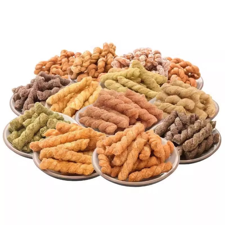 【中國直郵】 楊先生 微辣味麻花 袋裝小零食休閒食品杭州西溪特產邊角料麻花頭 200g 3