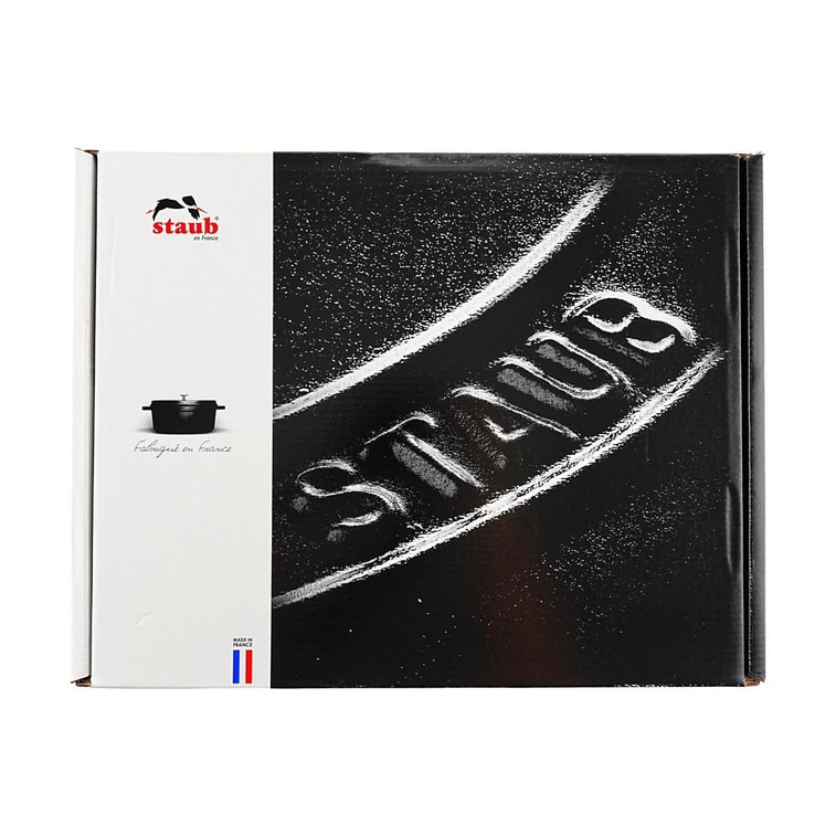 フランス製 STAUB 鋳鉄フライパン - 伝統的な深型フライパン ピオニーピンク 8.5インチ 10