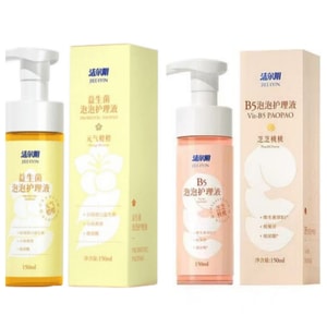 여성 청결 폼/무스 – 복숭아 & 오렌지 향, 150ml (2개 묶음)