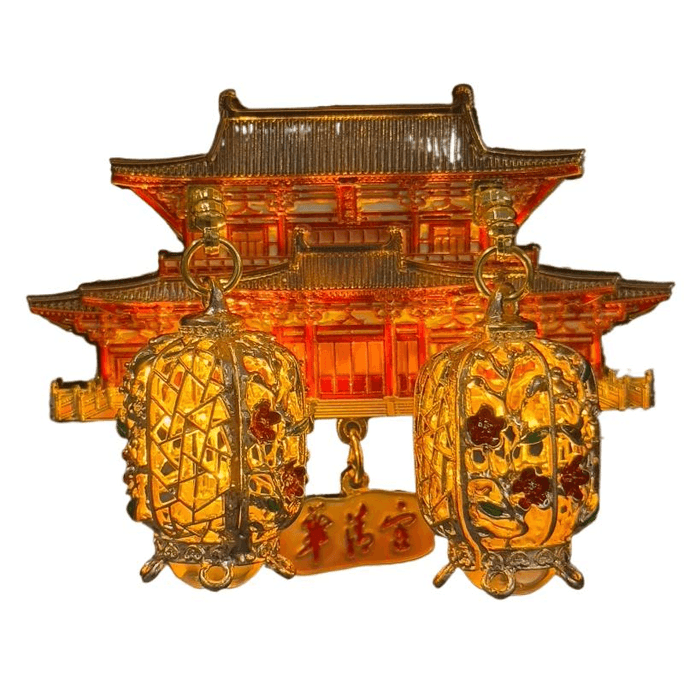 Xi'an Museum Huaqing Palace Night Light Refrigerator Paste Single Xi'an Cultural And Creative Surrounding Area 8cm