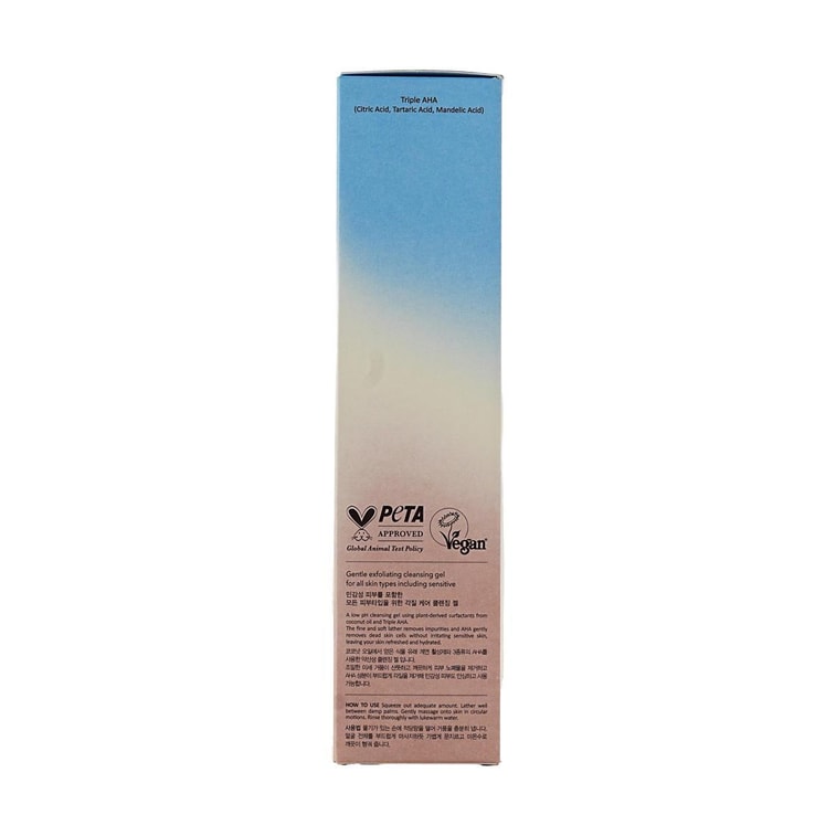 블랙 라이스 트리플 AHA 젠틀 클렌징 젤, 3.38 fl oz (약 100ml) - 비건, 무향, 메이크업 제거부터 각질 제거까지 7