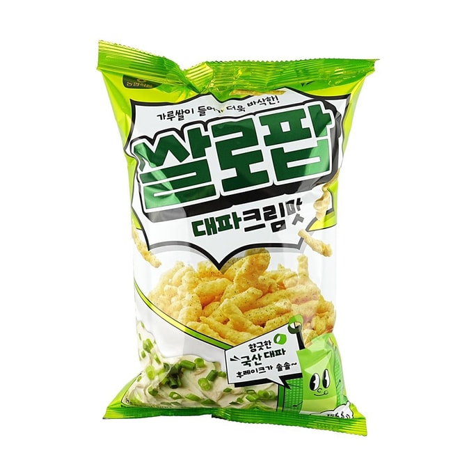 Rice Snack Sour Cream and Green Onion Flavor 5.46 oz