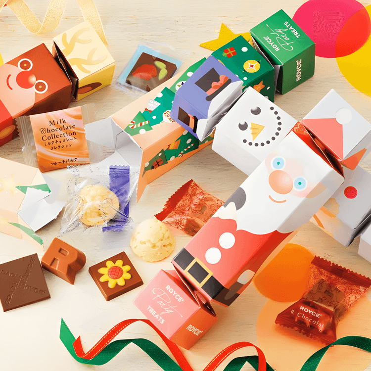 ロイズ クリスマスチョコレートパーティートリートギフトボックス