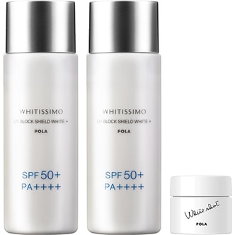 WHITISSIMO UV BLOCK SHIELD WHITE SPF50+ Set