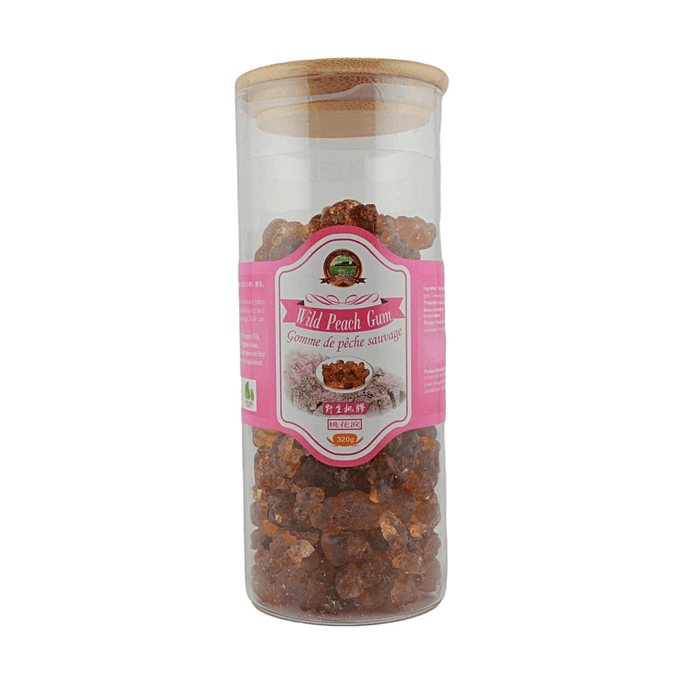 巨量 野生桃膠 320g【桃花淚】【精選大顆粒】