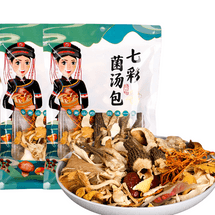 Mushroom Packet Soup With Morel-Almond-Cordyceps-Antler Mushrooms 100g