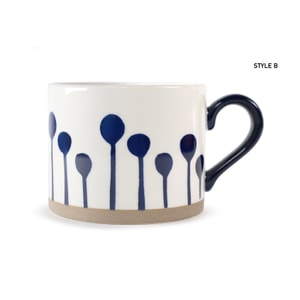 GINKGOHOME Nordic Style Multi-Pattern Ceramic Mug - Style B 16oz