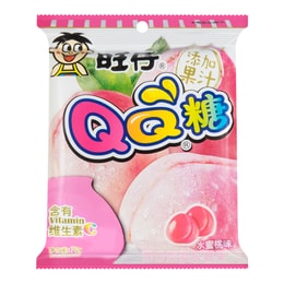 QQ Soft Candy Peach Flavor 70g