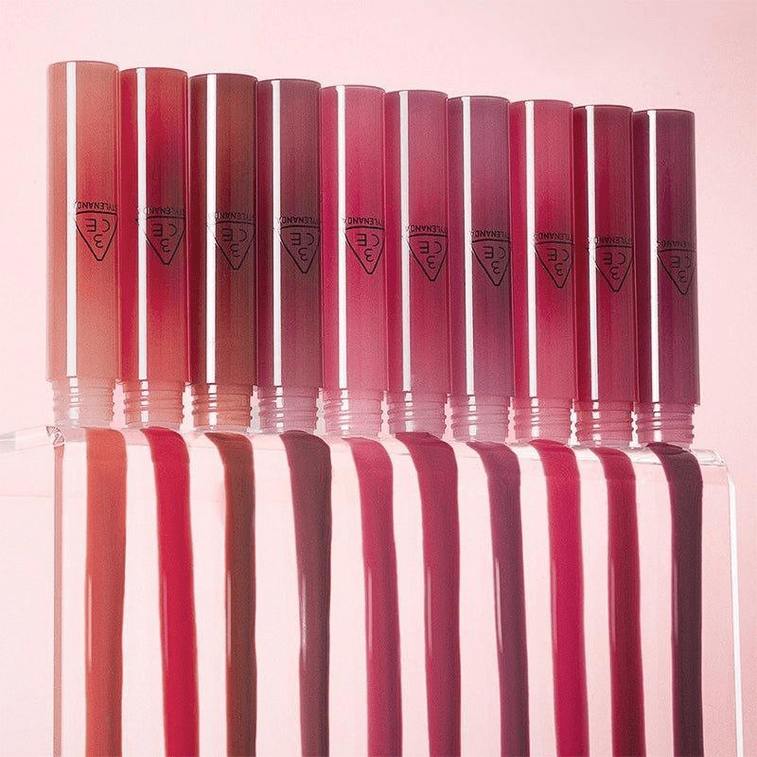 【韩国直邮】  韩国 3CE 三熹玉聚光小蜜勺唇蜜唇釉3.8克 #冷香芋 5