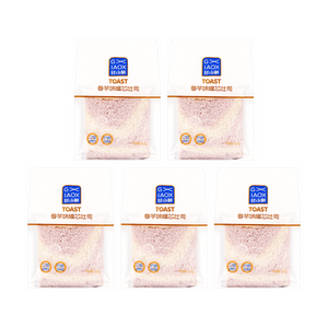 Taro Toast - Sweet Bread, 3.59oz*5【Value Pack】