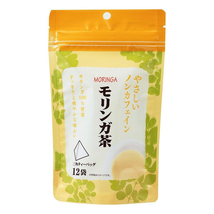 【日本直邮】 日本 リブ・ラボラトリーズ 温和无咖啡因的莫宁茶 2克×12袋