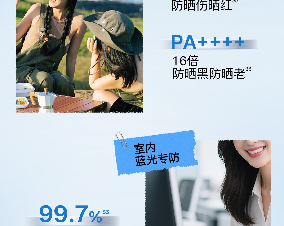 【中國直郵】 柳絲木 【蔡徐坤同款】粉膠囊防曬霜美白高倍戶外穩白溫和修護防曬霜正品美白/戶外運動50g/盒