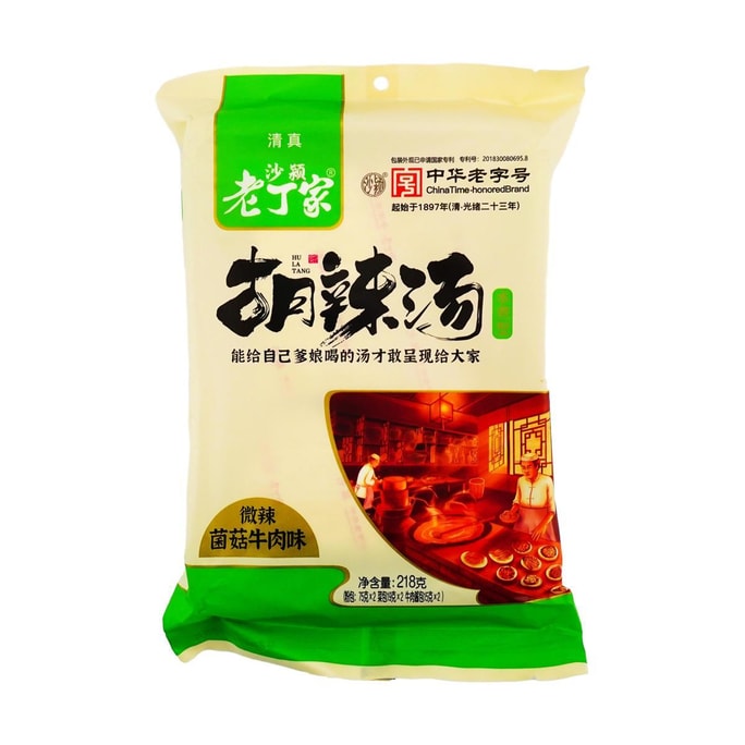 老丁家 水沖胡辣湯 微辣牛肉口味 248g