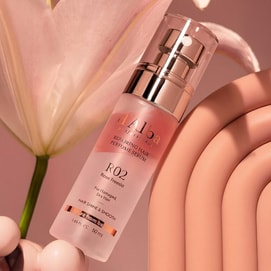 Reparing Hair Perfume Serum, 1.69fl.oz. #R02 Rose Freesia - for Damaged, Dry Hair | Hair Shine & Smooth