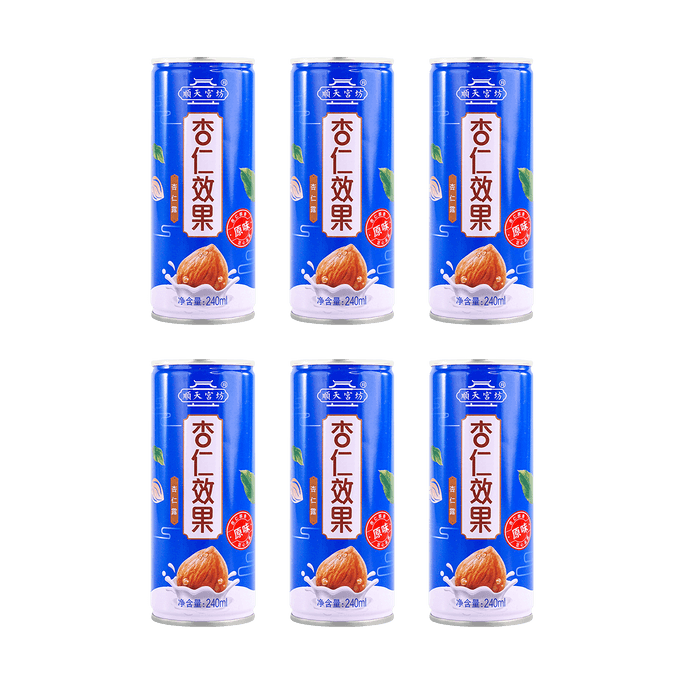 【Value Pack】Apricot Kernel Beverage 240ml*6
