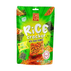 Rice Cracker Nori Seaweed Flavor 1.76oz【Thailand 711・Big C Popular Products】