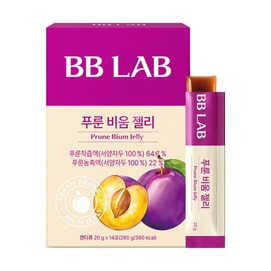 Prune Bium Prebiotic Jelly Gut Health Digestive Support 0.7oz*14 Stick