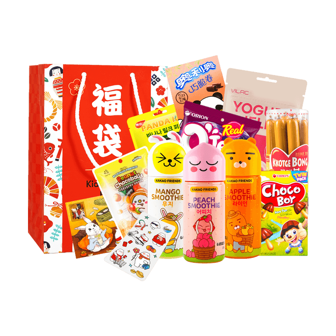 【2023儿童节限定】亚米与你童享  童趣零食福袋 (内含12件好物)