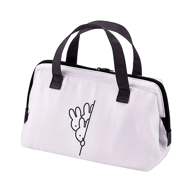 Miffy Clasp Lunch Bag M Size 【Insulated】【Wide Opening Design】 5