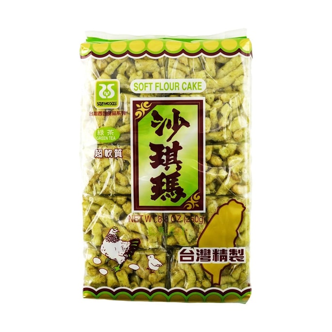 台湾西坞 绿茶沙琪玛 250g