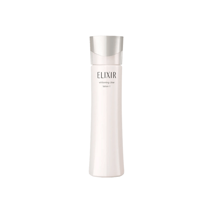 日本ELIXIR怡丽丝尔 纯肌净白晶润水 美白保湿爽肤水 清爽型 170ml【新版】