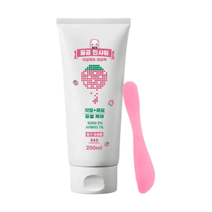 Honey Bear In-Shower Exfoliating Hair Removal Cream, 6.76 fl oz, Promo Set with Soothing Cream 1.01 fl oz