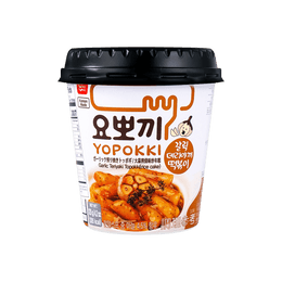 Korean Instant Tteokbokki Rice Cake Garlic Teriyaki Flavor 120g