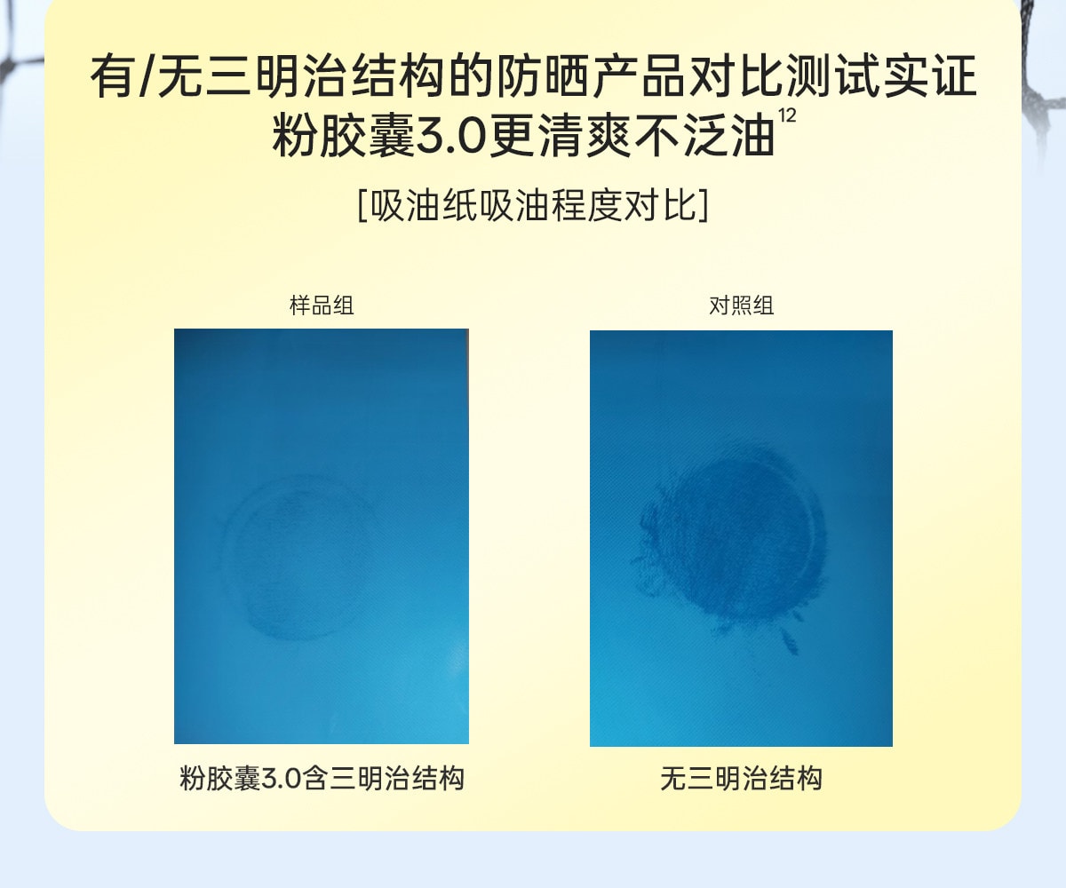 【中國直郵】 柳絲木 【蔡徐坤同款】粉膠囊防曬霜美白高倍戶外穩白溫和修護防曬霜正品美白/戶外運動50g/盒