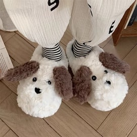 SnuggleDog Plush Slippers 38-39