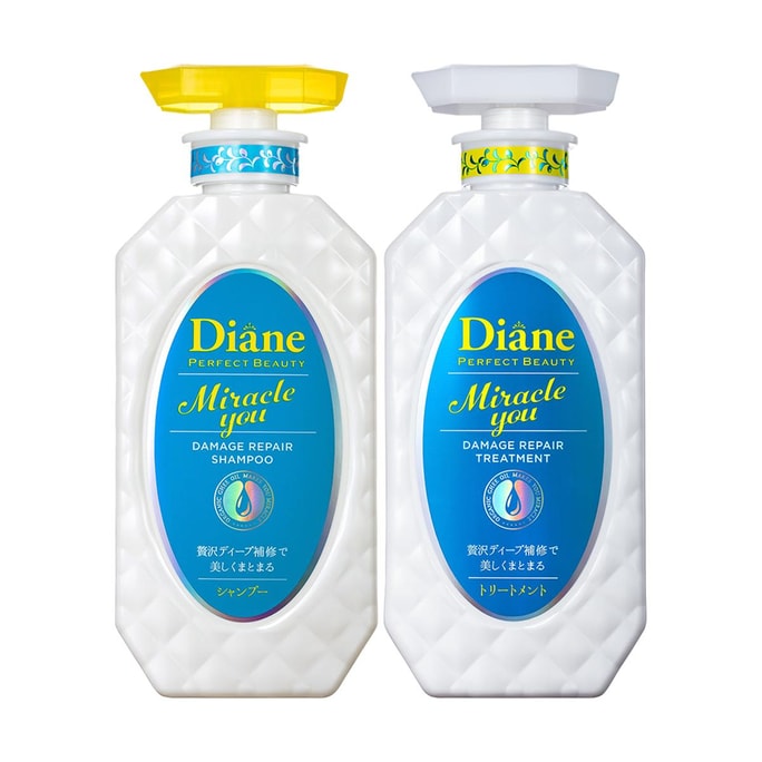 Diane Perfect Beauty Shampooing et Après-Shampooing Protection Couleur Miracle You Set, 15.22 fl oz x 2