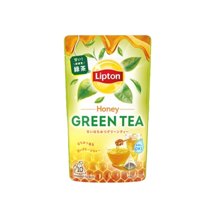 Lipton Sweet Honey Green Tea Water Iced Tea Tea 10 Bags