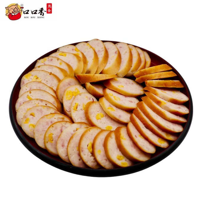 口口香熟食 雞肉玉米腸 250g 開袋即食 美國生產