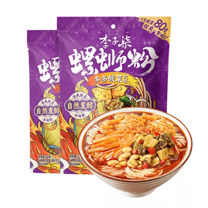 【中国直邮】 李子柒 柳州螺蛳粉多多酸菜风味【新品】335g*1袋