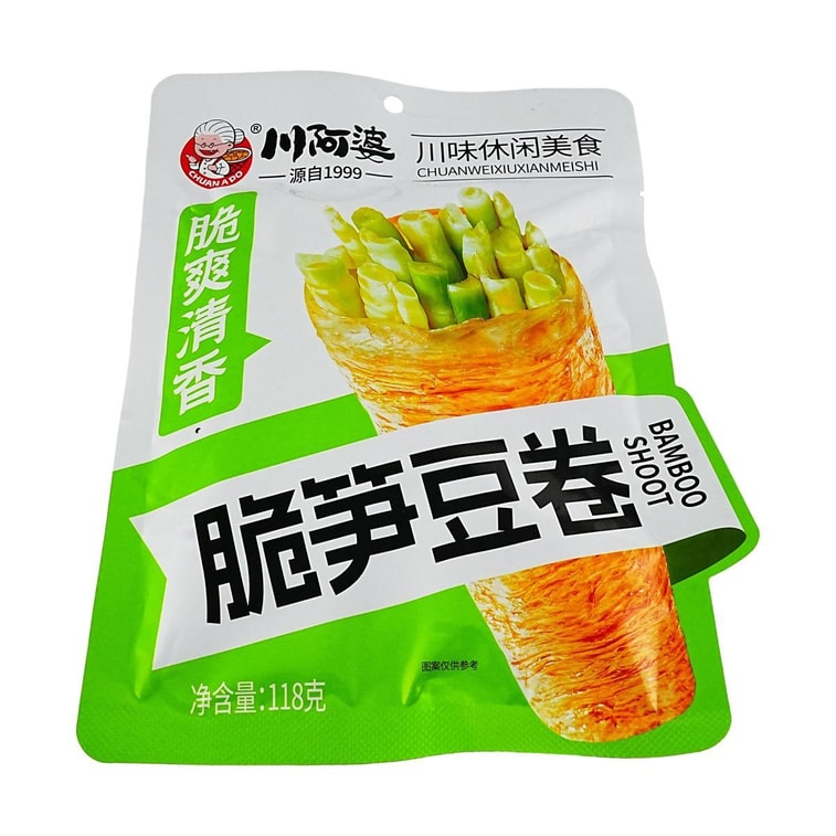 川阿婆 脆笋豆卷 118g 4