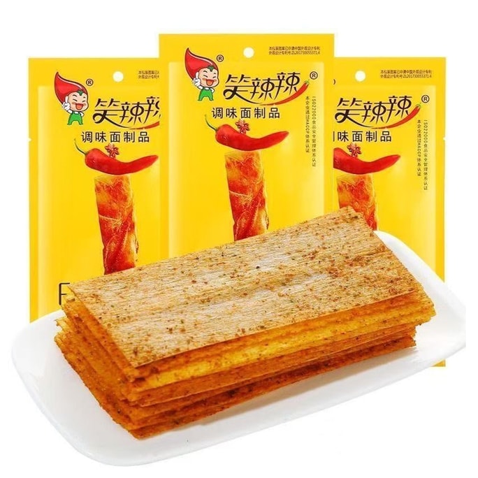 Indian Flying Cake Spicy Strips, 30g*4 bags