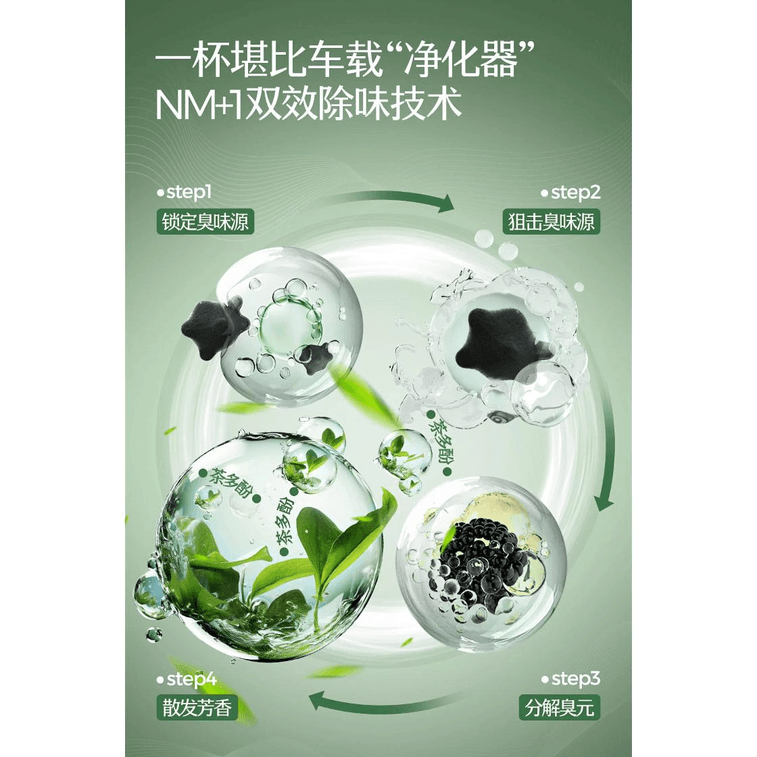 【中國直郵】 網易嚴選 雲隱花茶 綠葉茶花調車載香薰 155g 1個裝 3