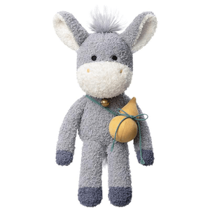 【中國直郵】 優趣優品 問童子 驢小偶 可愛小毛驢毛絨玩具安撫玩偶陪睡覺抱公仔娃娃禮物 27cm