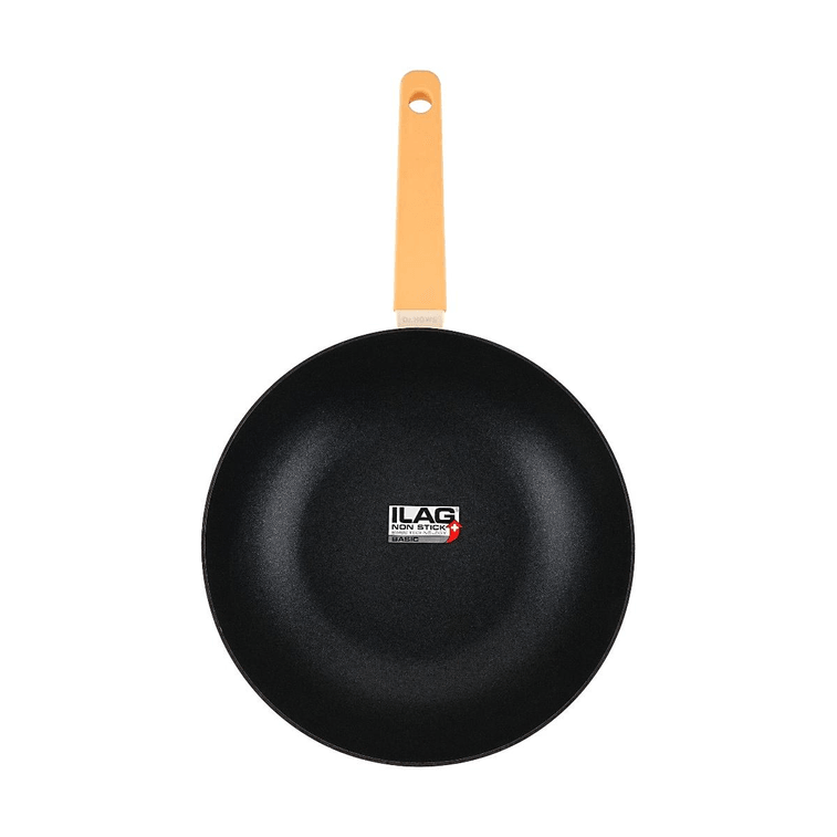 韓國DR.HOWS ALLDAY炒鍋 電磁爐瓦斯爐通用 蜜桃色30cm 4