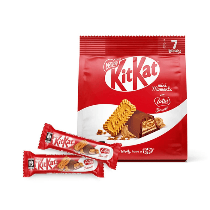 【韩国直邮】韩国NESTLE KITKAT 迷你焦糖饼干 16.6g